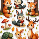 Kids Stickers - Sheet v39